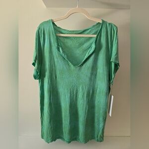 Calvin Klein Jeans Green Slub Tee - XL